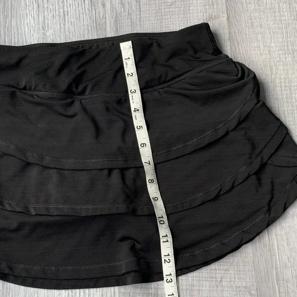Calvin Klein Black Layered Sport Mini Skort, size XS. - Picture 14 of 14